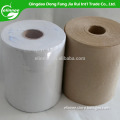 Recycled pulp white brown degradable hand towel paper
